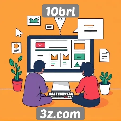 Recursos de usabilidade do site 10brl em análise