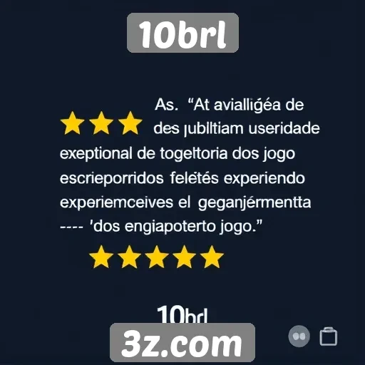 Avaliações de usuários destacam qualidade de jogos no 10brl